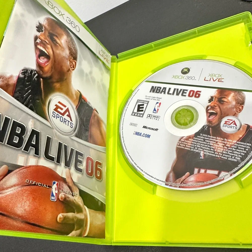 NBA Live 06 & Madden NFL 07 - Microsoft Xbox‎ 360 - EA Sports Games